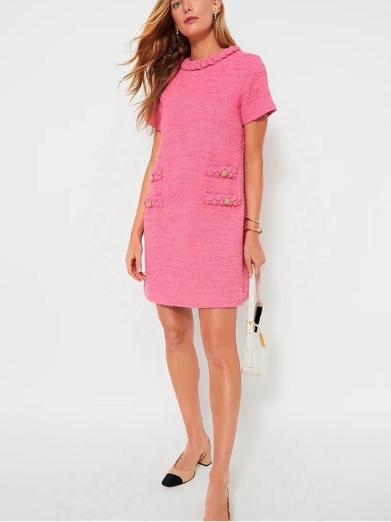 Tuckernuck Dresses & Skirts - Tuckernuck Jackie Dress in Pink Tweed
